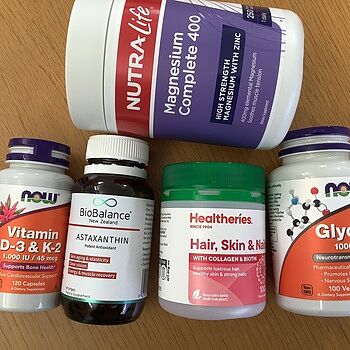 Hair, Skin & Nails with Collagen & Biotin It’s fine