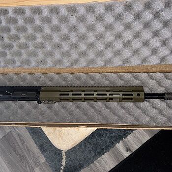 PSA 16" Mid-Length 5.56 NATO 1:7 Nitride 13" Lightweight Hex M-Lok Upper No BCG & CH, ODG