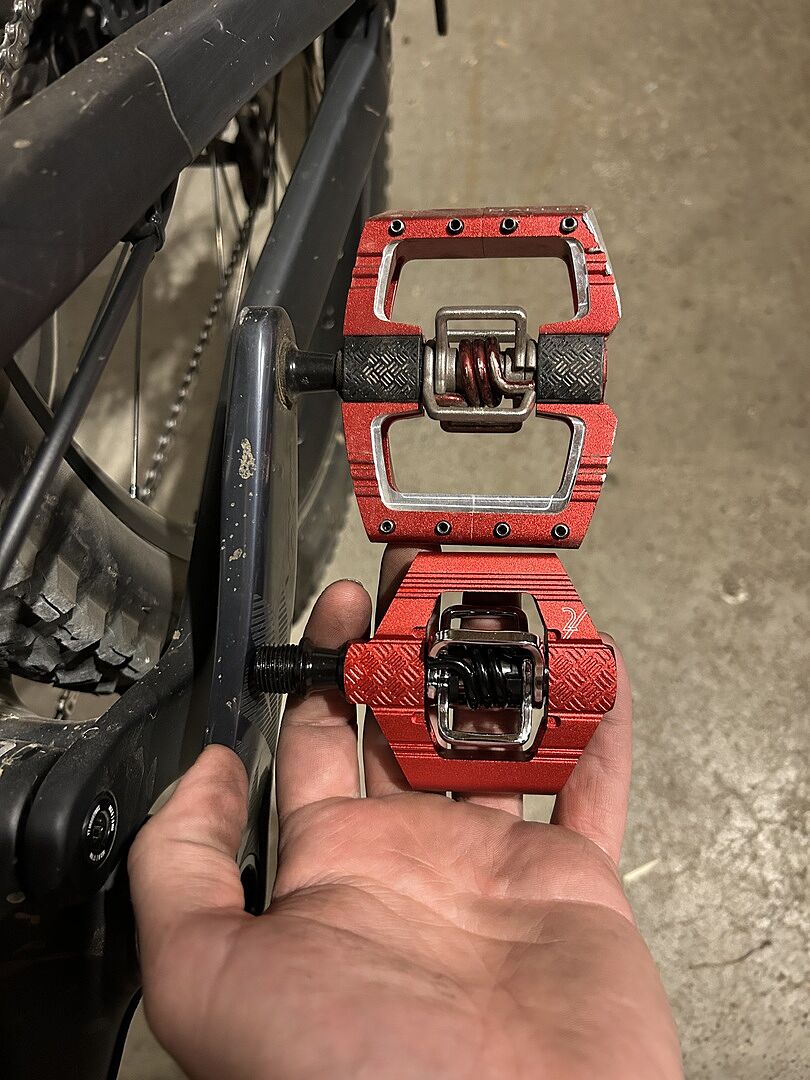 Crankbrothers Candy 2 pédales auto rouge