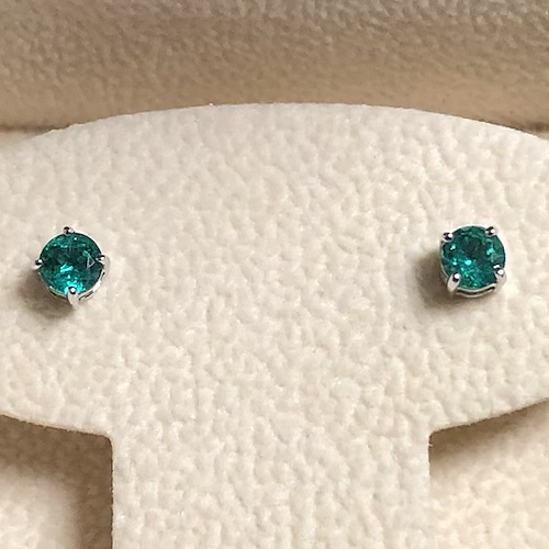 Emerald Studs