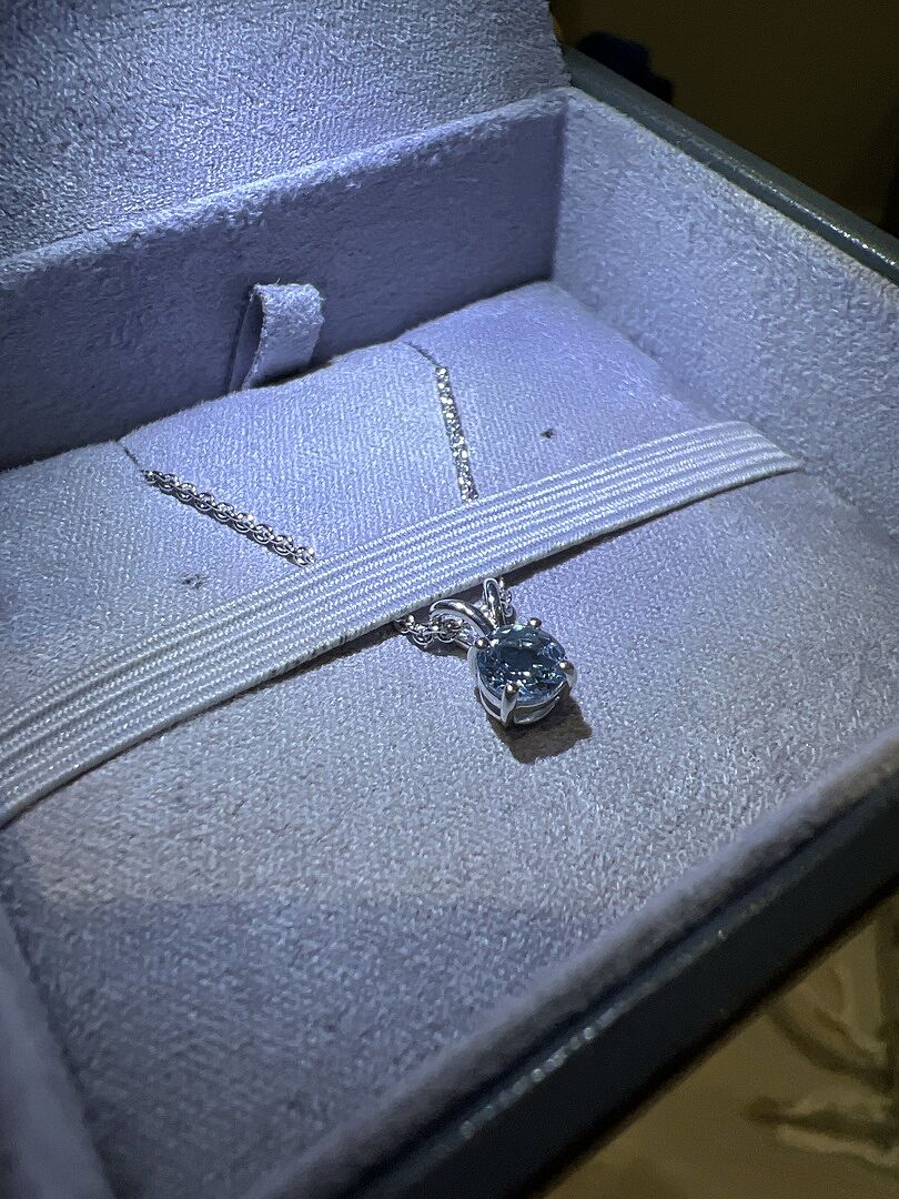 Aquamarine Necklace