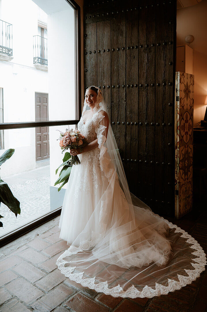 Alessandra, real Britten bride