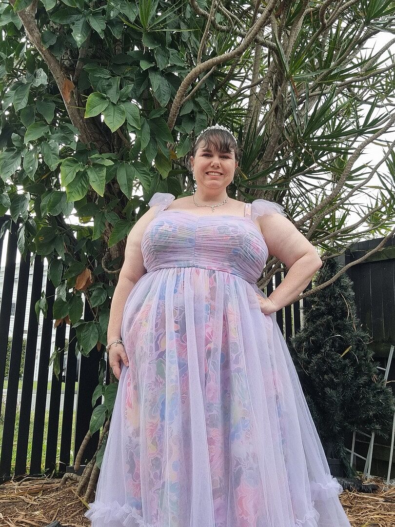 Princess Maxi Dress in Black photo review