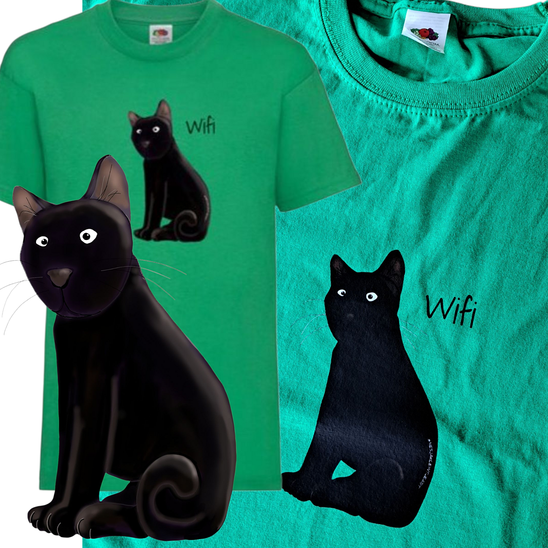 Illustratie op kinder T-shirt