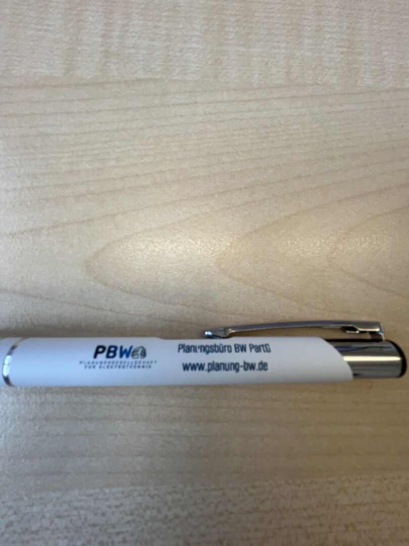 Bewertung Kugelschreiber Aufdruck
