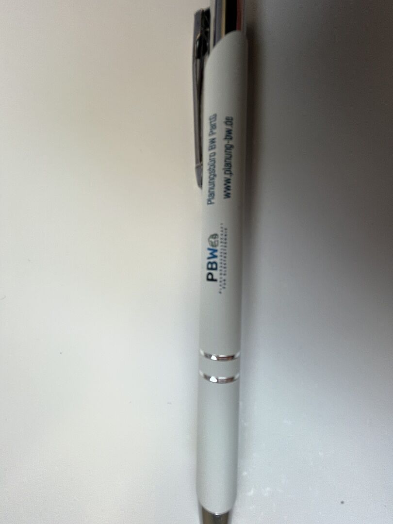 Bewertung Kugelschreiber Aufdruck