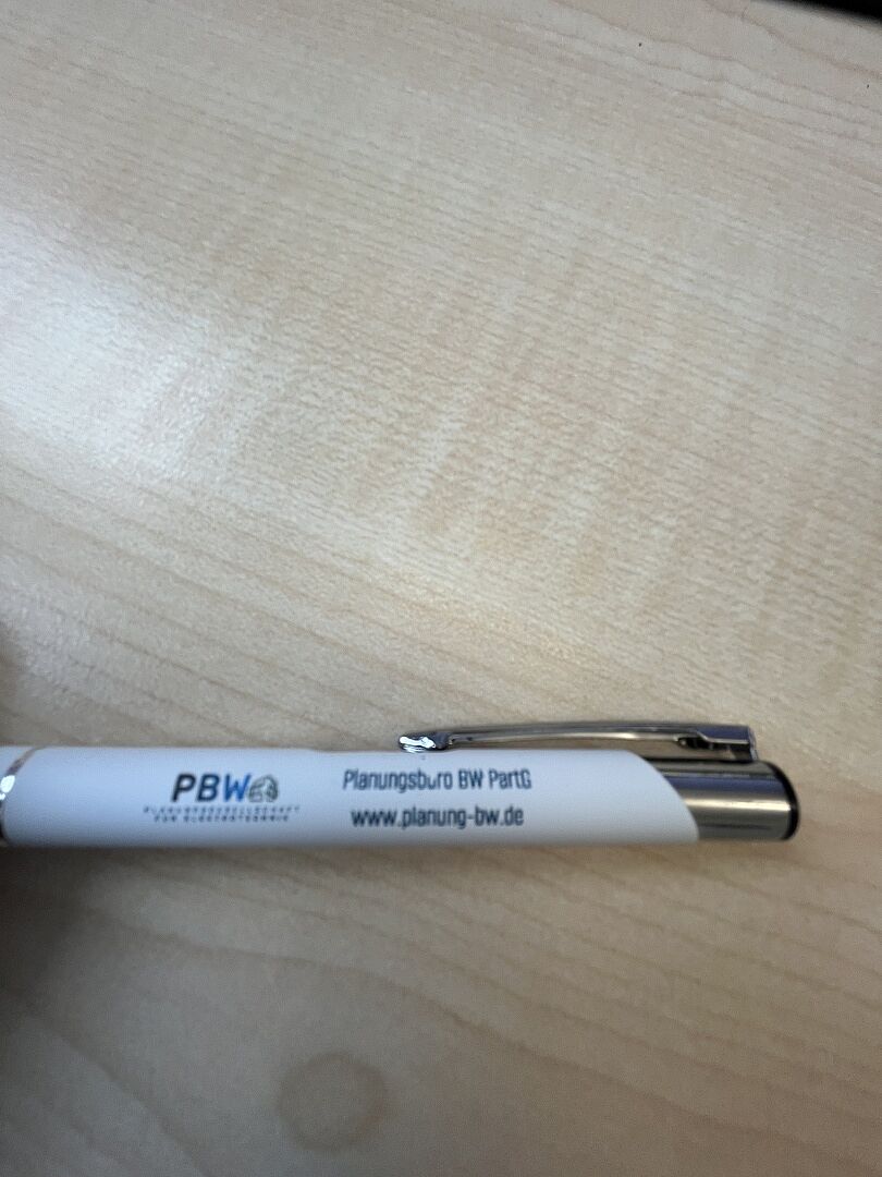 Bewertung Kugelschreiber Aufdruck