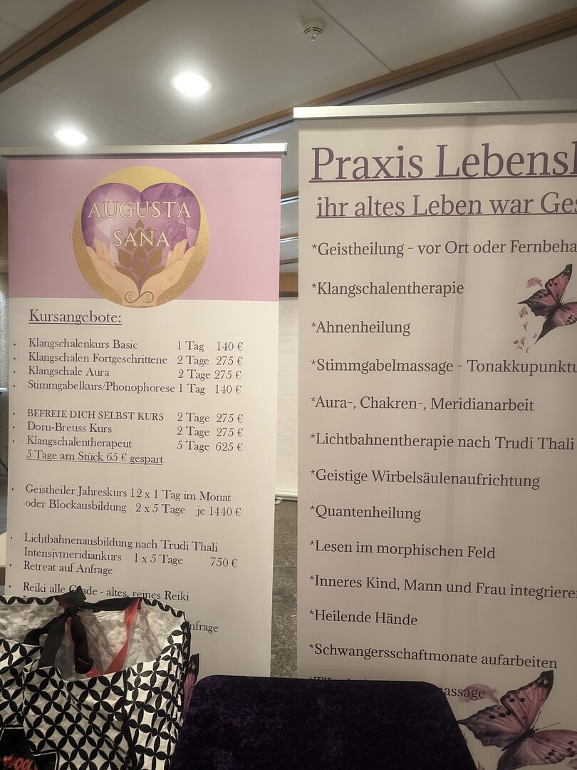 Banner schief