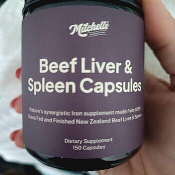 Beef Liver & Spleen Capsules Ferritin had finally improved