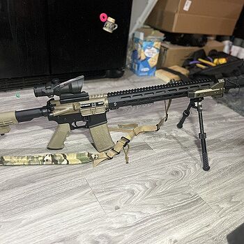 Stern Defense Mod 4 Free Float/M-LOK Handguard 15", Black