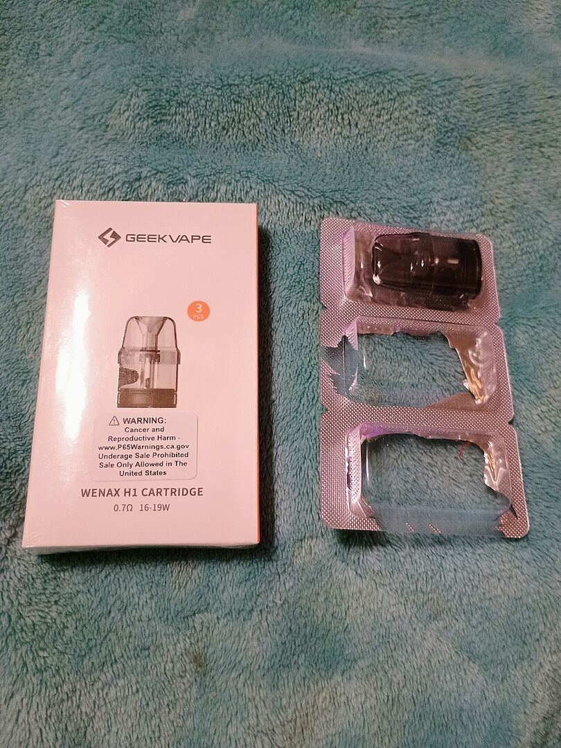 geekvape aegis solo 3 istruzioni GeekVape Wenax H1 Replacement Pod (3-Pack) main image 1
