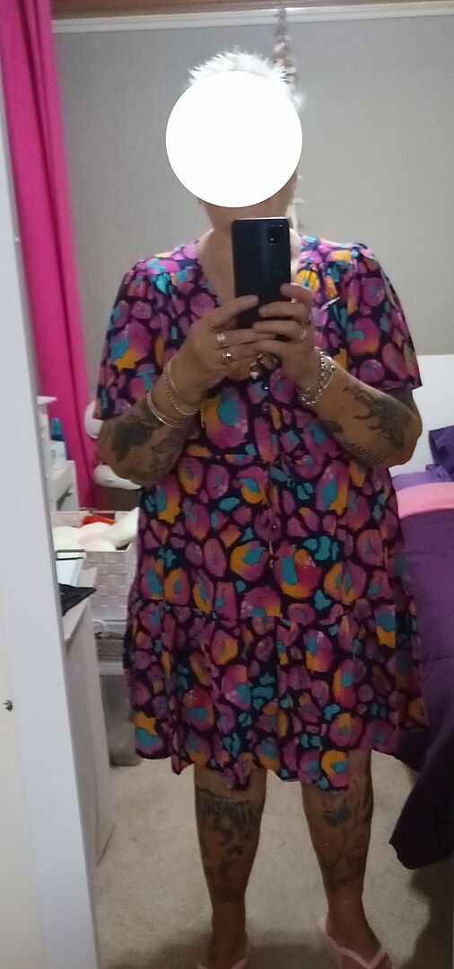 Esmae Dress in Pink Roses photo review