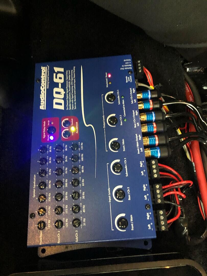 D-6.1200 High-Power 6-Channel DSP Matrix Car Audio Amplifier w