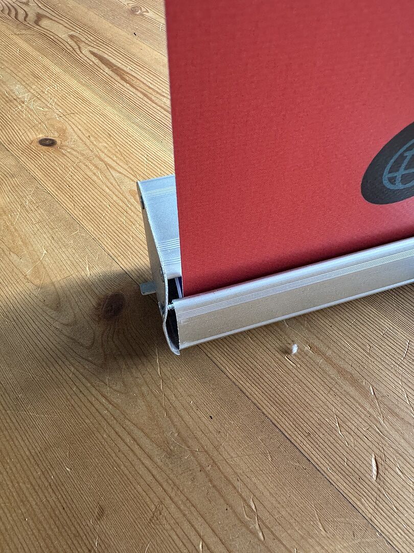 Desværre ankommet beskadiget