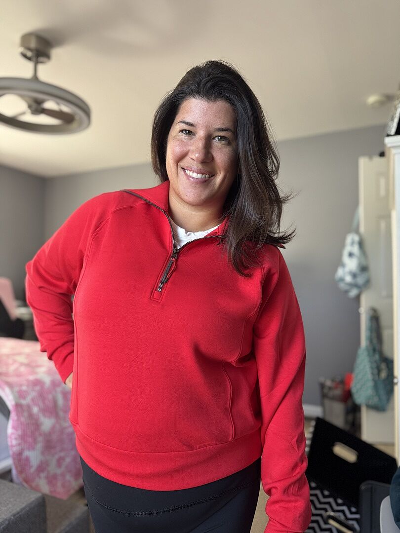 AirEssentials Lightweight Half Zip Sweatshirt | SPANX