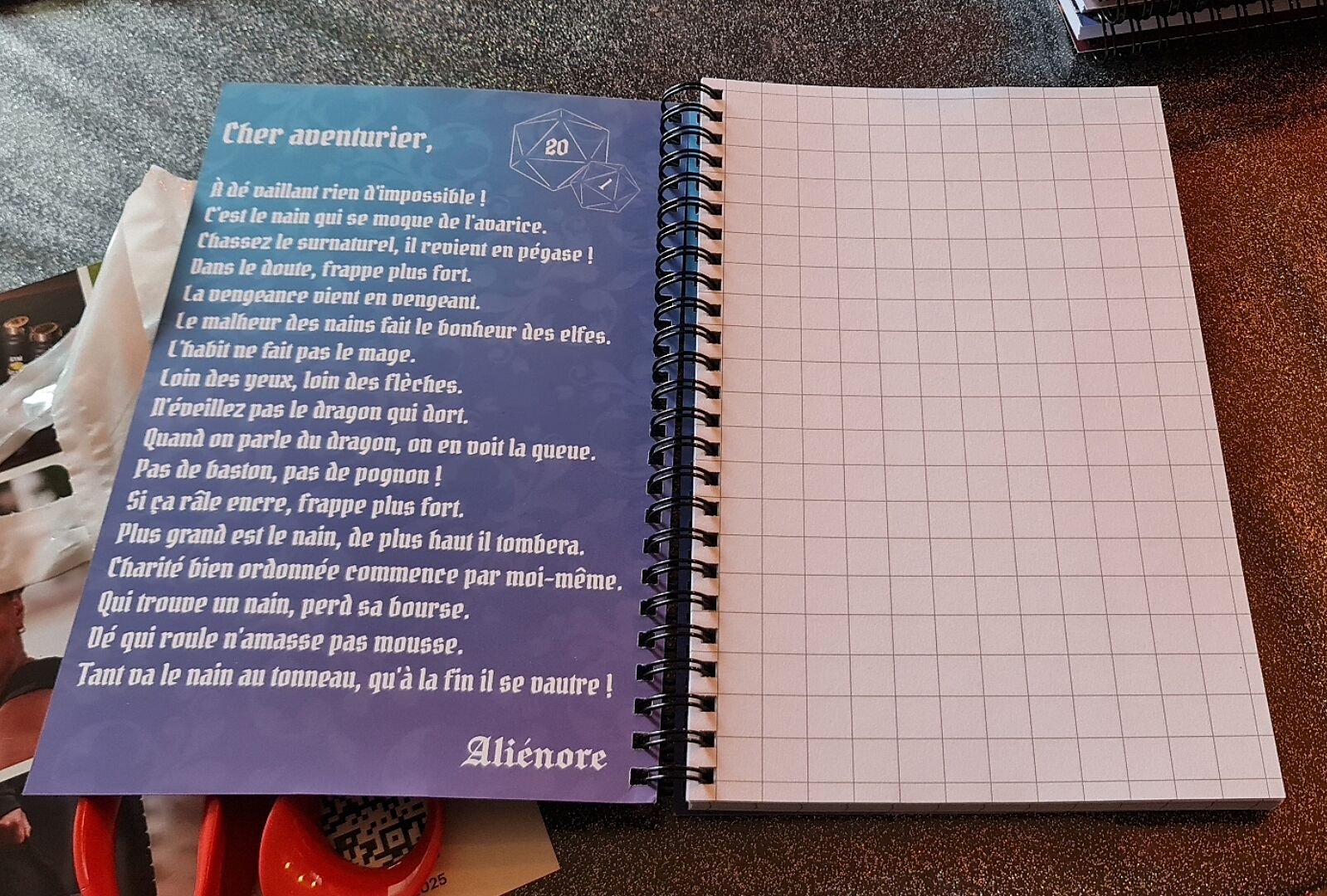 Les carnet soft touch ont un très joli rendu