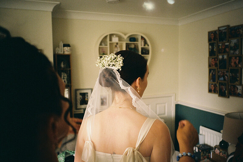 Katherine B., real Britten bride