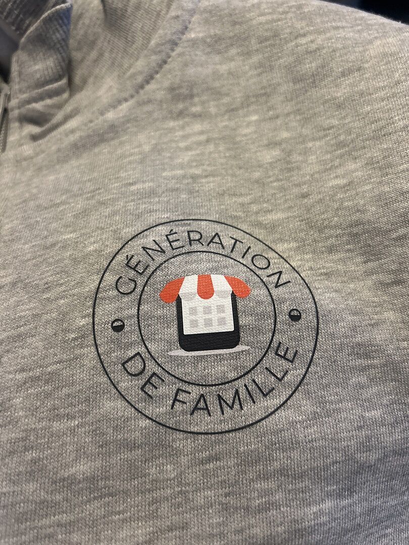 Logo brodé non bride