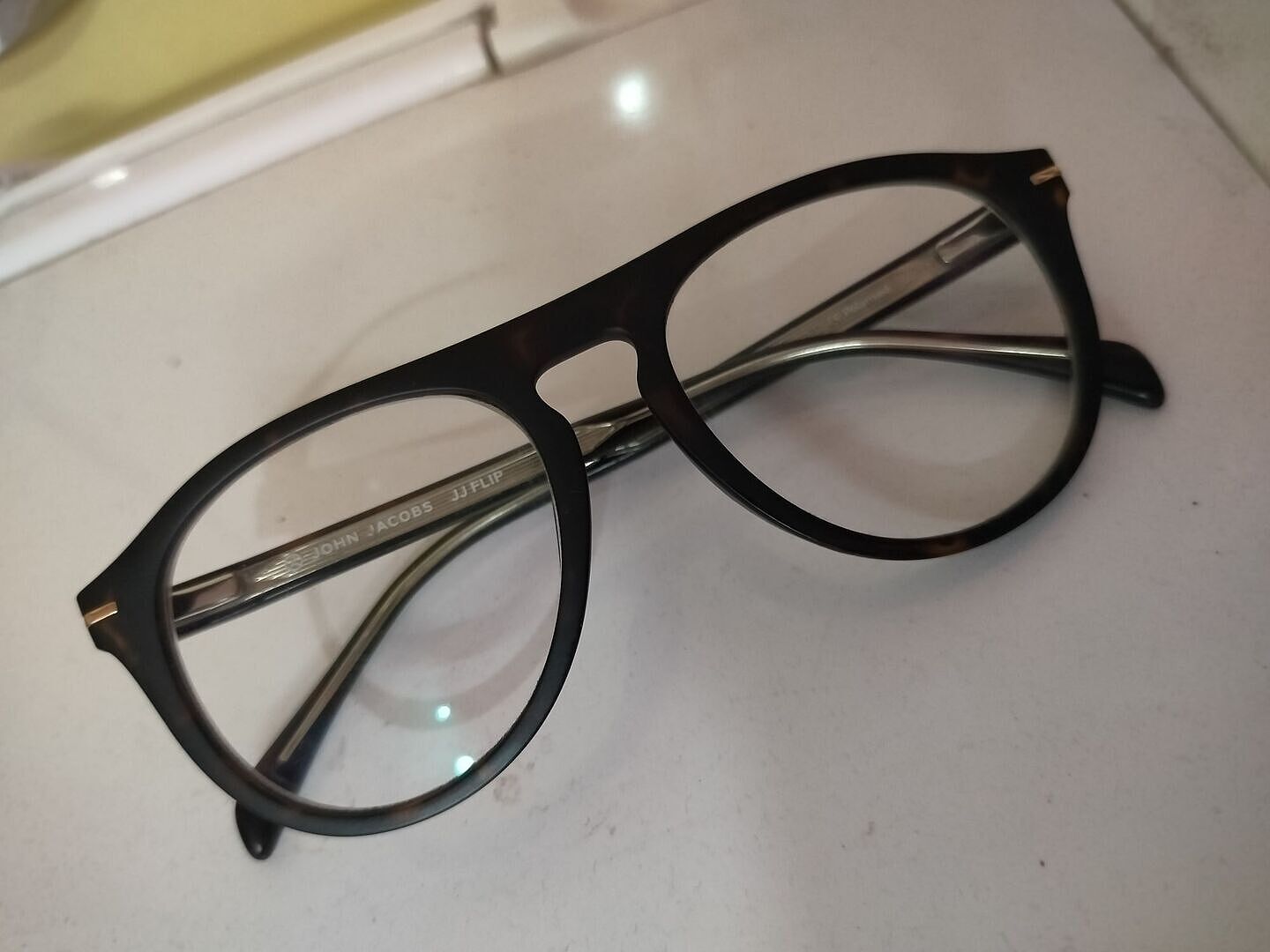 Buy Brown Tortoise Full Rim Aviator John Jacobs JJ E17137-C3 JJ