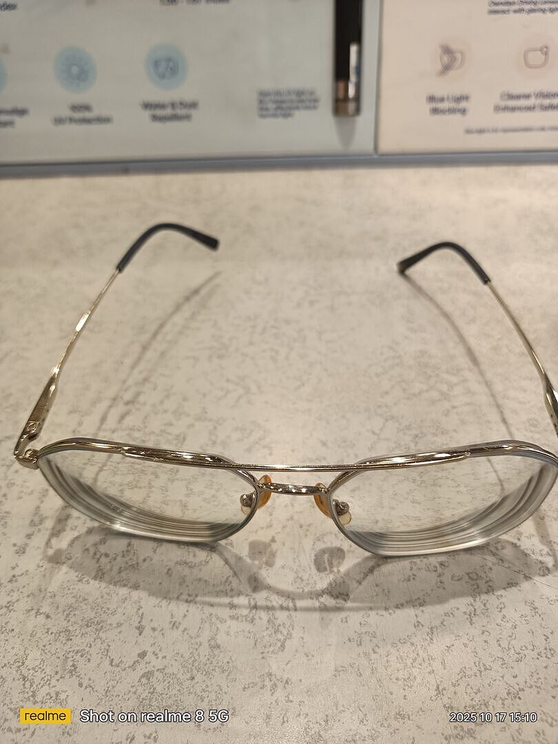 Buy Silver Blue Full Rim Square John Jacobs Supreme Steel JJ