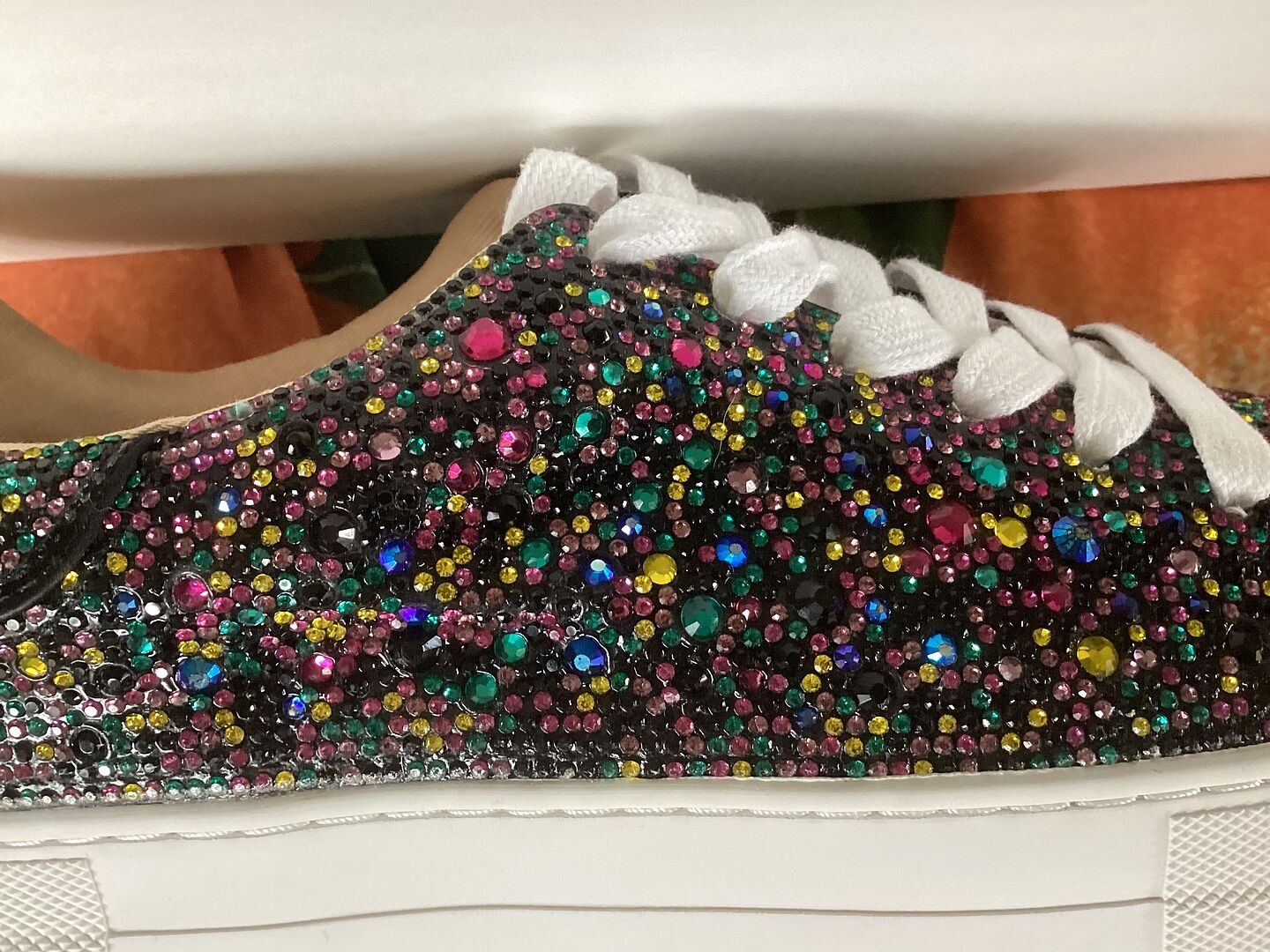 SB-SIDNY BASKETBALL Women's Rhinestone Basketball Sneaker – Betsey