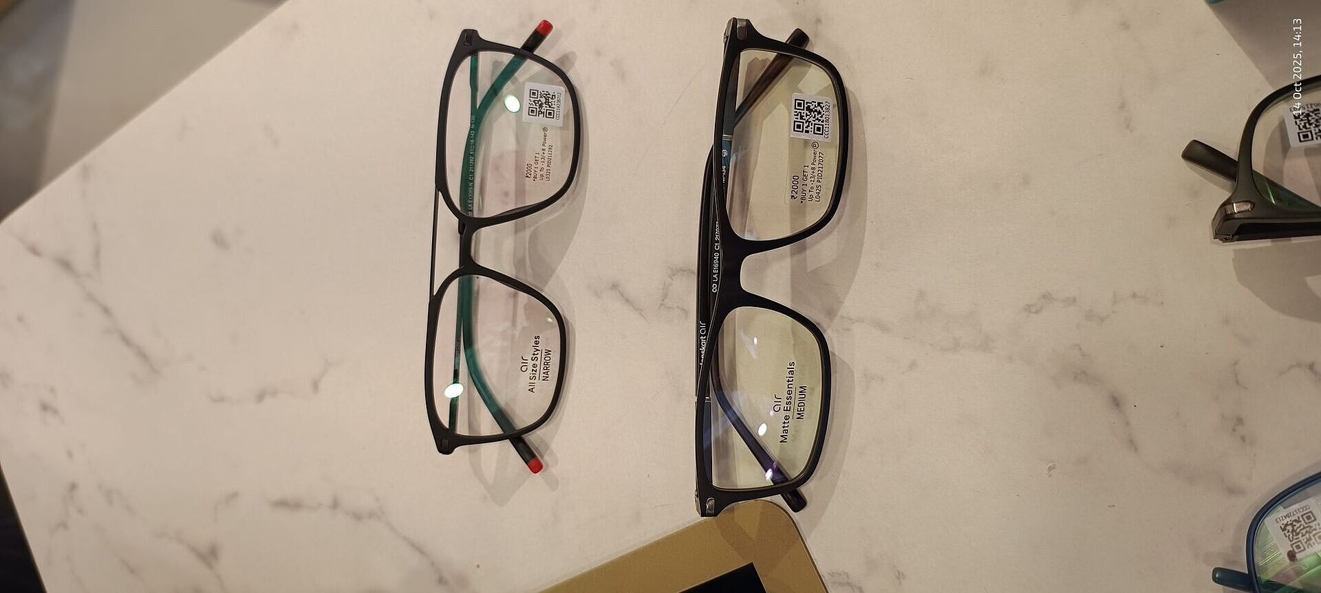 Buy Black Full Rim Square Lenskart Air Fusion LA E13069-N-C1