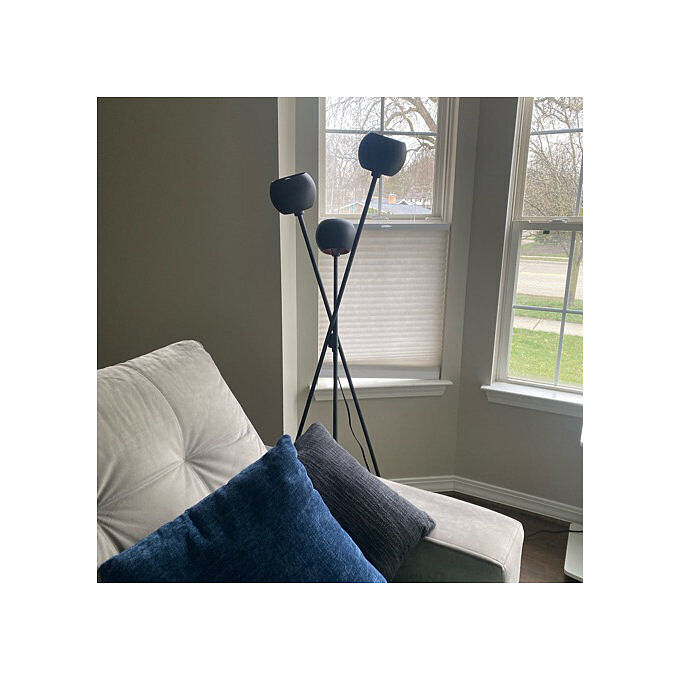Archiology Modern Black Tripod Floor Lamp: Elevate Your Space
