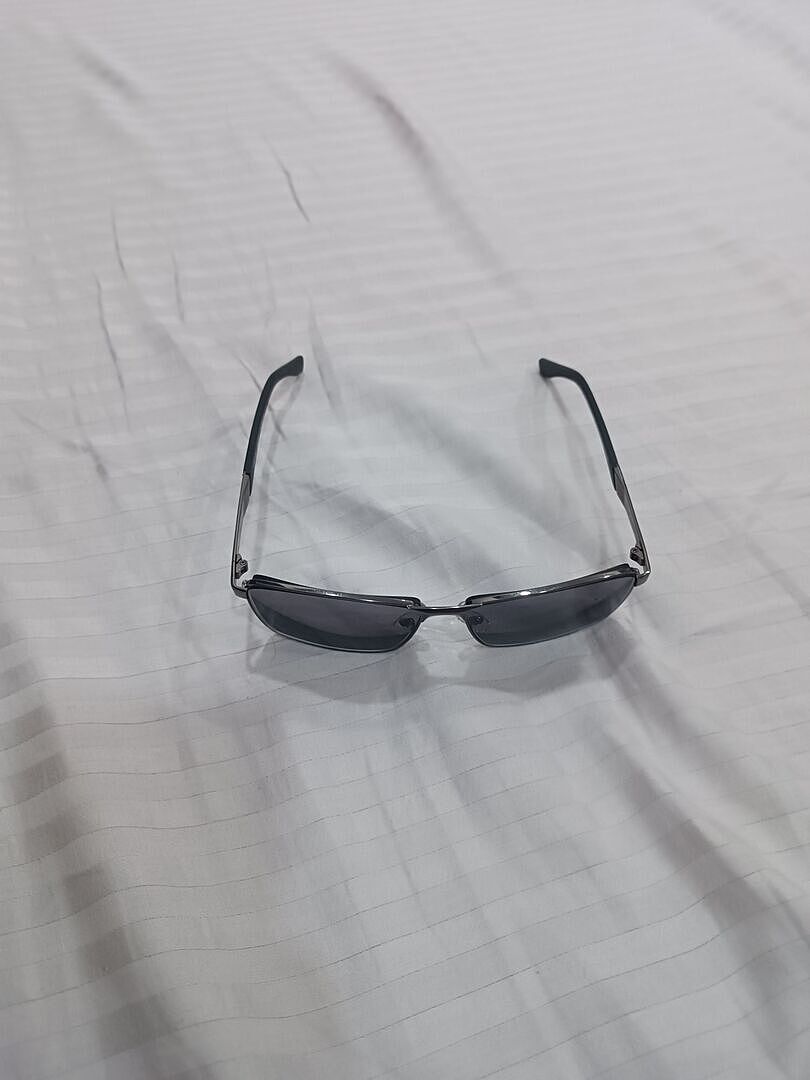 Grey Gunmetal Full Rim Rectangle Vincent Chase VC Sun Metal VC
