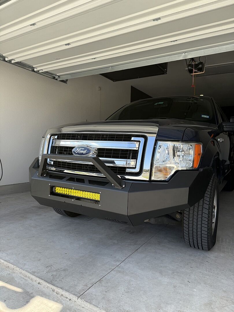 Classic Prefab Front Bumper Kit installed on FORD F150 2009-2014