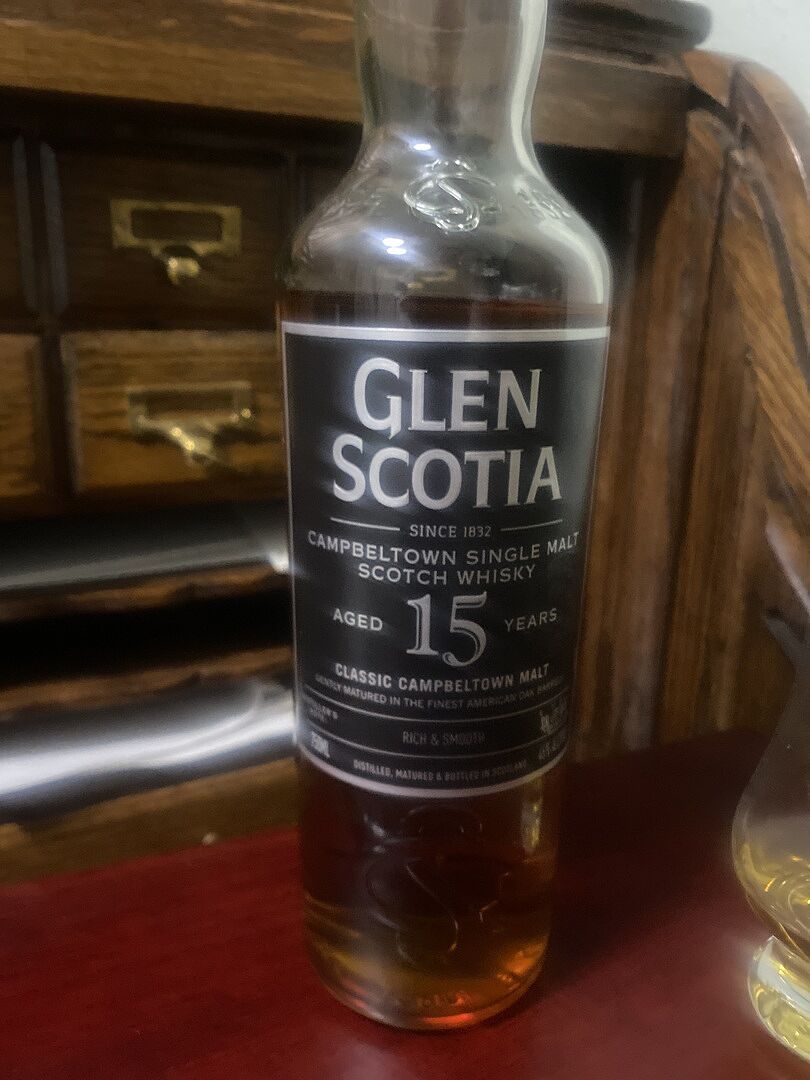Buy Glen Scotia 15 Year Old Campbeltown Single Malt Scotch Whisky