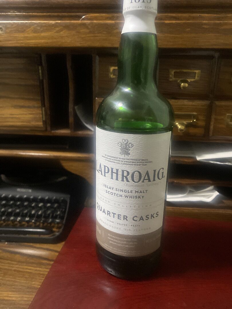おかか Laphroaig Quarter Cask 750ml Laphroaig Quarter Cask Single Malt Scotch Whisky / 750 ml