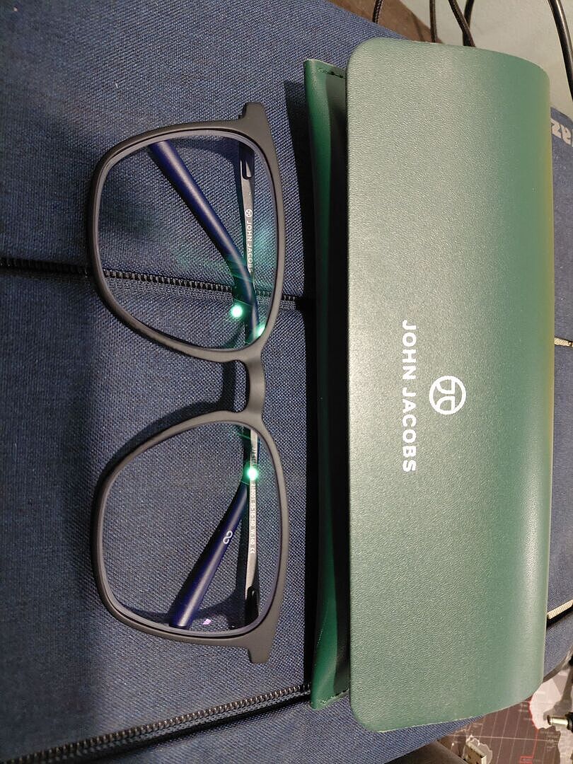 ACRB　５０ Buy Black Blue Full Rim Square John Jacobs TR Flex JJ E14414-C5