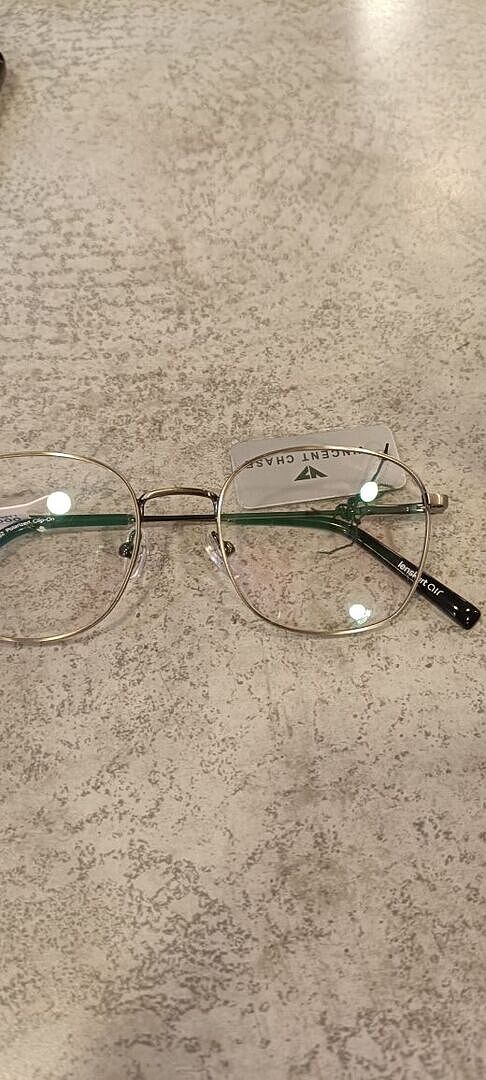 Grey Black Full Rim Square Vincent Chase VC Sun Metal VC S13116
