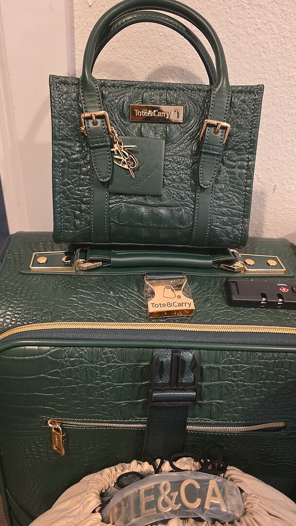 Statement Mini Tote Bag in Emerald Green – Tote&Carry