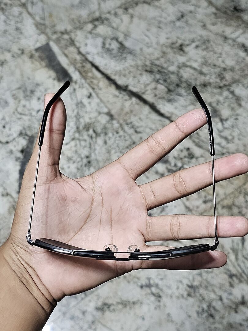 Buy Silver Transparent Yellow Full Rim Aviator Vincent Chase