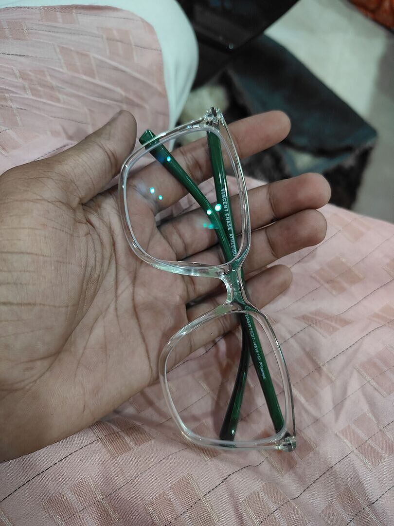 Buy Black Grey Full Rim Square Vincent Chase Polarized Style