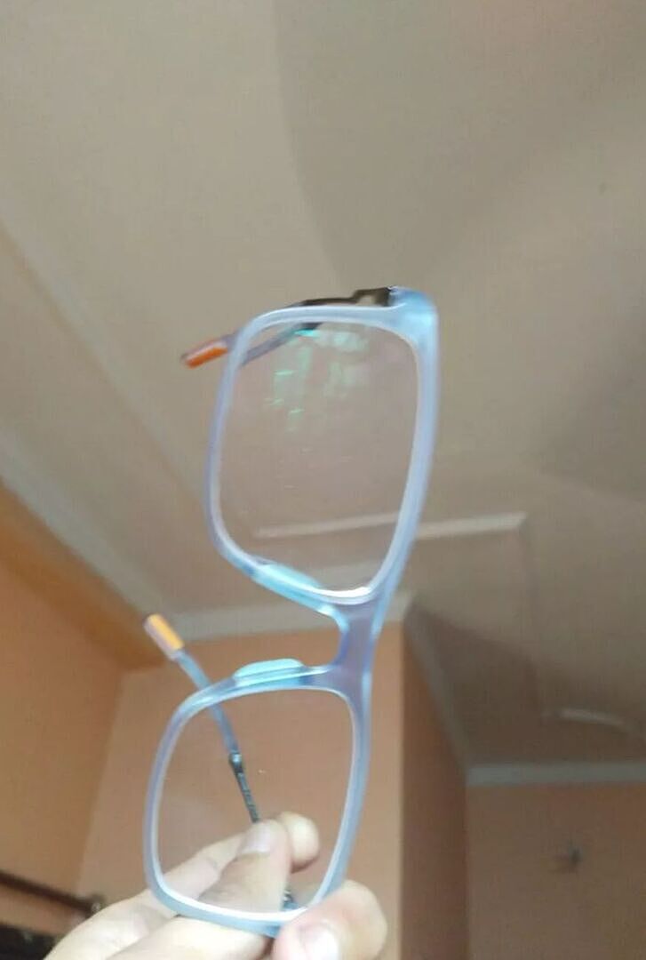 Buy Blue Transparent Blue Full Rim Rectangle John Jacobs TR Flex