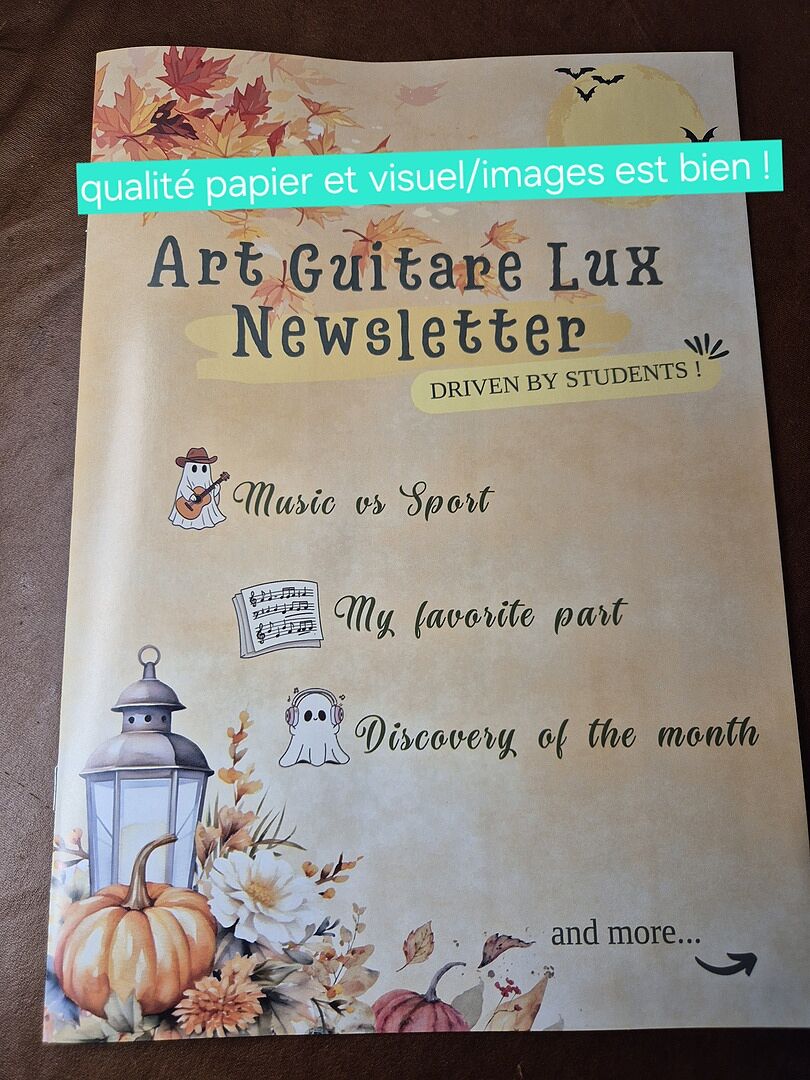 Belle qualité mais. . .