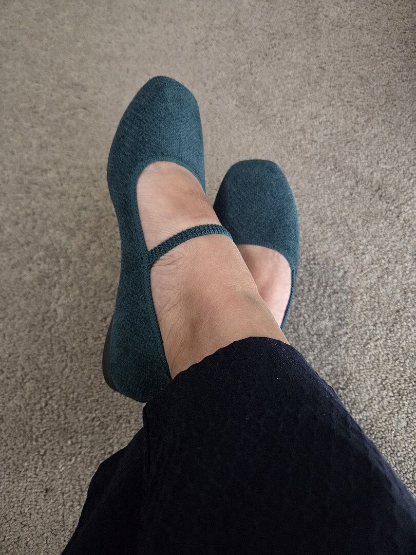 The Max Square Mary Jane in Dusty Lilac Basketweave | Rothy's