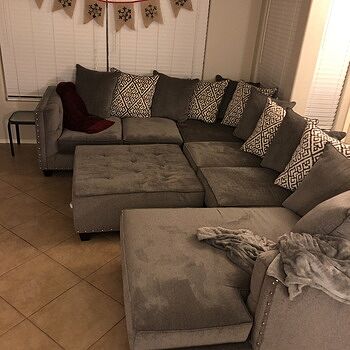 Juliana 3PC Sectional with RAF Chaise D 329RC 3PC AFW