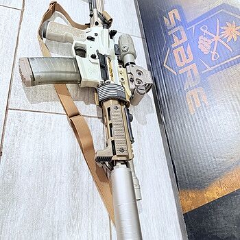 PSA Sabre Enhanced Mixtape Vol. 1 8" 300 Blackout 1:5 Pistol w/ Sabre Plan B Mount & Maxim CQB Brace