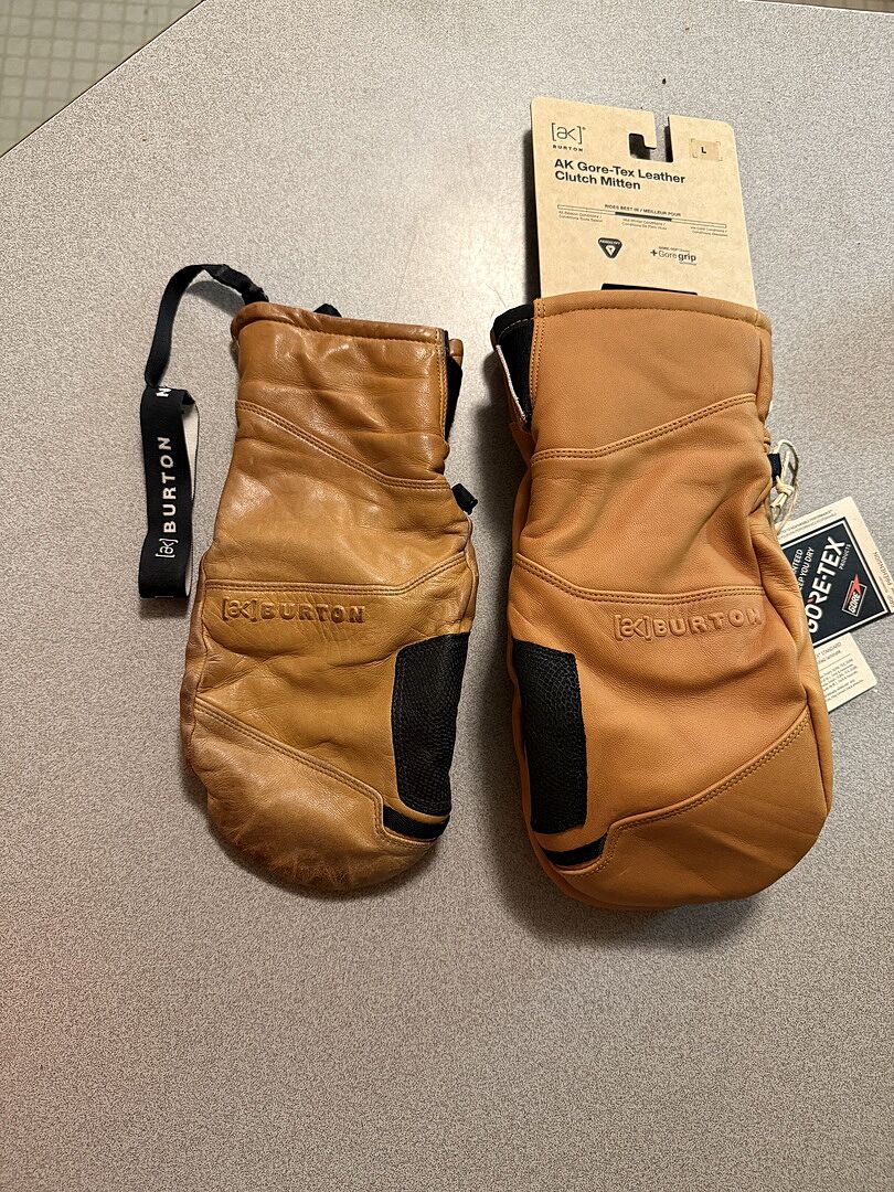Burton [ak] Clutch GORE-TEX Leather Mittens | Burton.com Winter