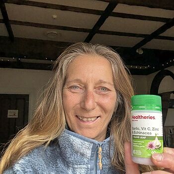 Garlic, Vit C, Zinc & Echinacea + Olive Leaf No colds or sniffles