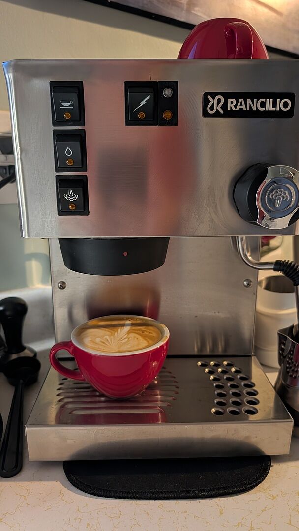 Rancilio Silvia M Espresso Machine - Stainless Steel