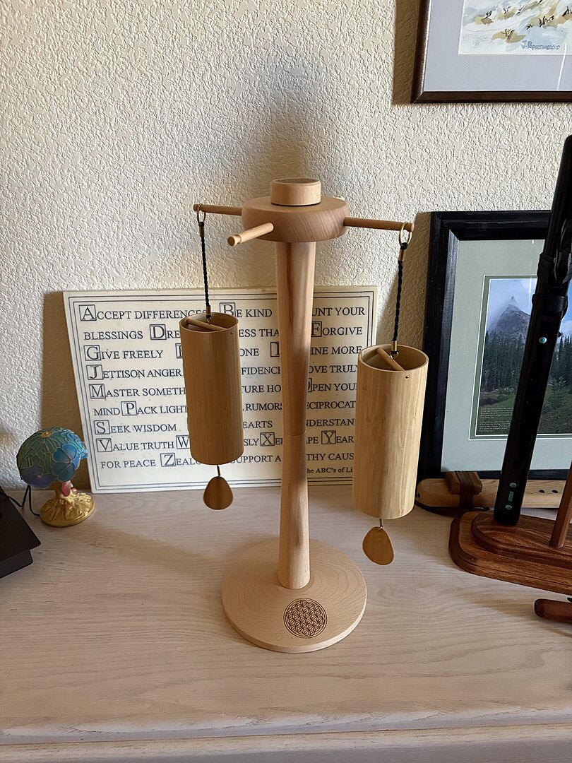 Koshi Ignis Wind Chime – Element Fire | Made in France – Gaiachimes