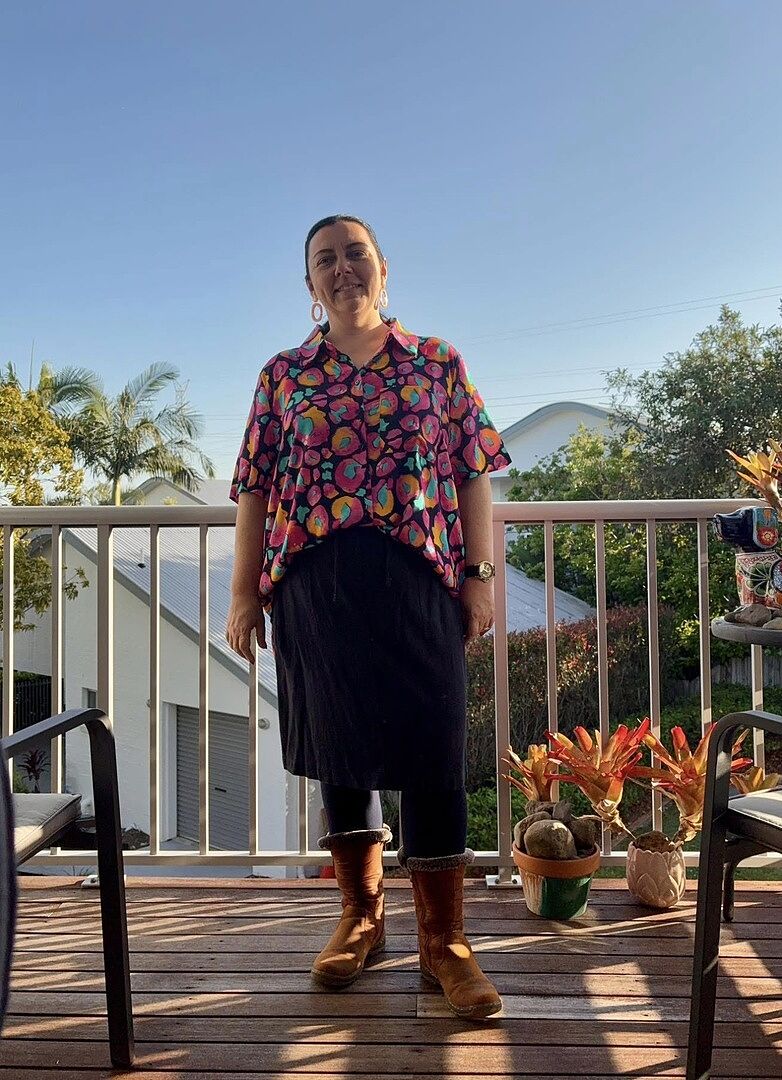 Alfie Oversized Tee in Spicy photo review