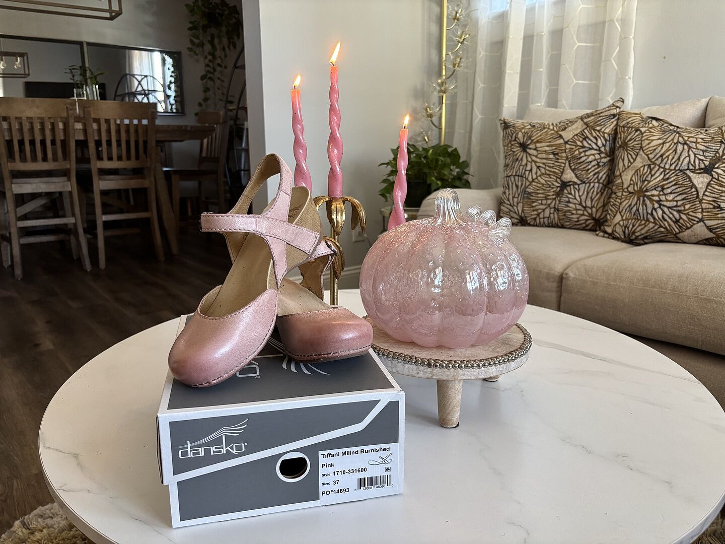 ローズ Tiffani Pink Milled Burnished – Dansko