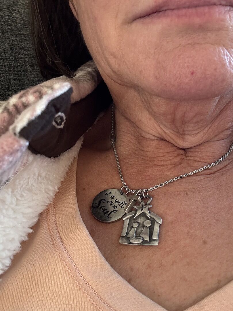 A Savior is Born Nativity Necklace customer photo
