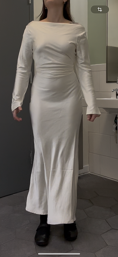 orange new years dress Nevali