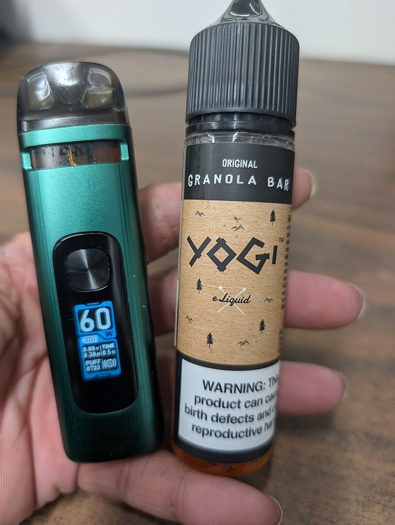 yogi granola vape juice Clearly Too Ripped Vape Battery – Midwest Kenosha main image 0